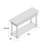 Hexham 52'' Console Table w/ 2 Drawers
