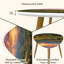 Ensemble de 2 tables basses gigognes Triangle Nesting