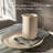 Over&Back Coupe Round Serving Platter-99296496