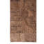 Tapis turcs modernes fabriqués à la main 6 x 9,5 pi réinventés, couleur terre cuite