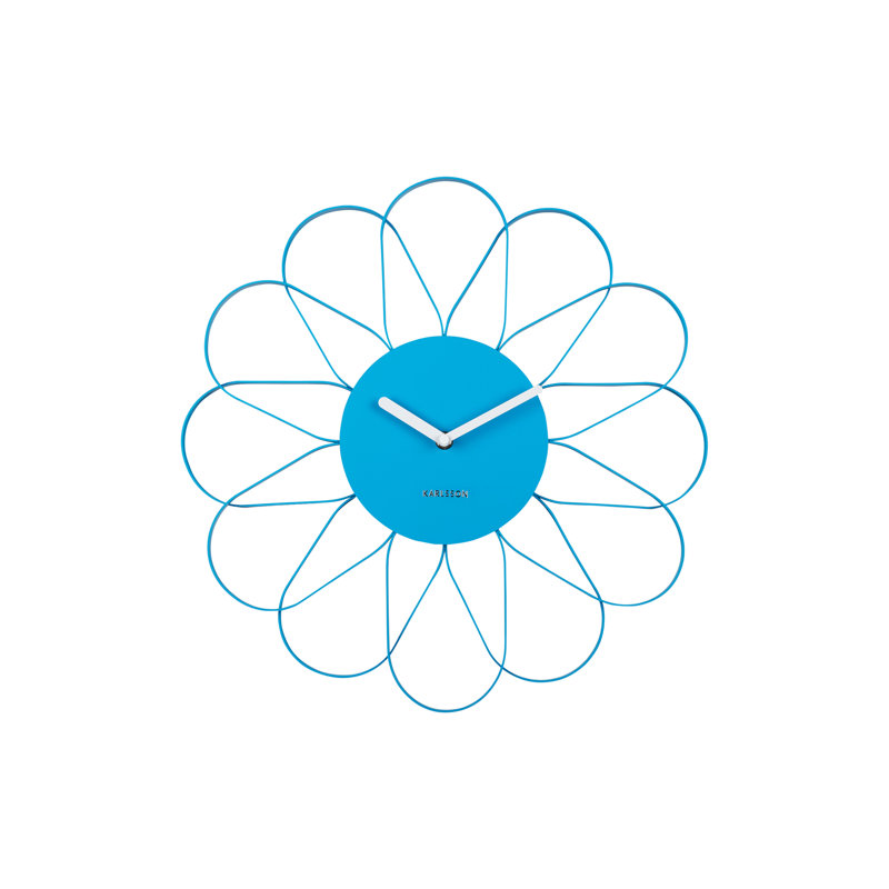 Arkis Iron Wall Clock, Blue