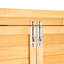 Remise de rangement en bois pour l'extérieur