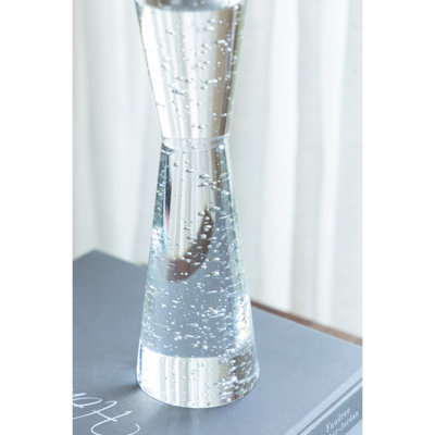 D3.1X10.4" Bubble Candle Holder