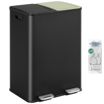 Stainless Steel Kitchen Rubbish Bin