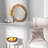 Marcellius Wood Round Wall Mirror