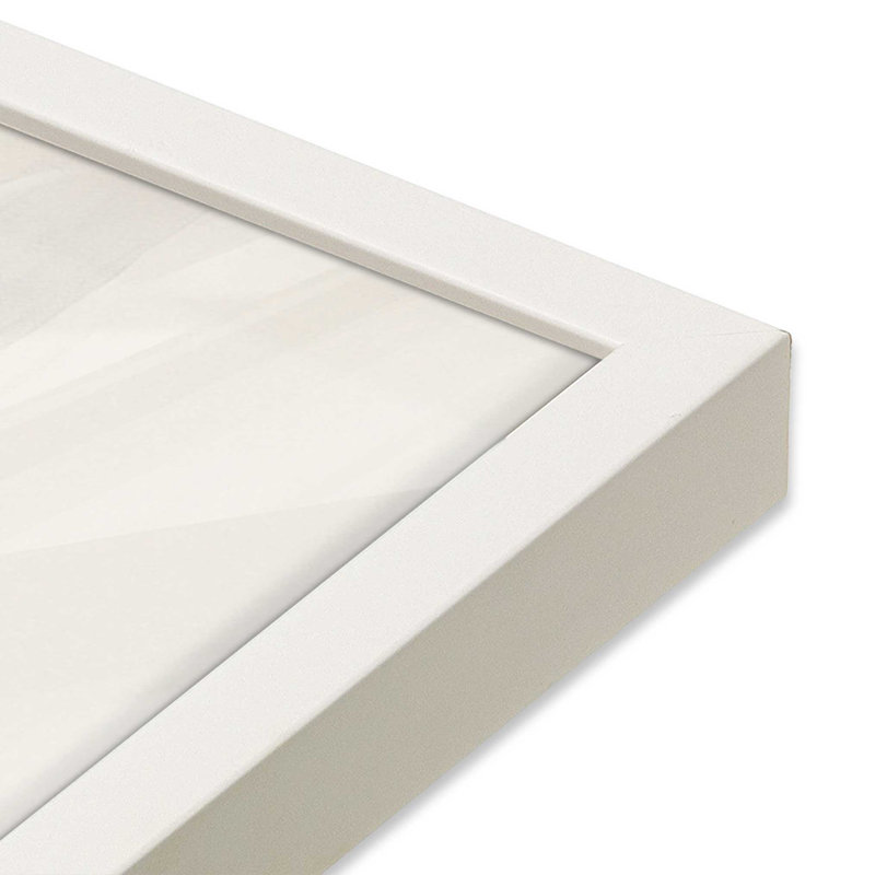 Contrast in Silence II, reproduction, Cadre opaque blanc, H 15 po x l 12 po