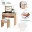 Copeland Dressing Table with Mirror-31224853