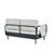 MURCANO Darleen Modern 2-Piece Aluminum Patio Sectional Sofa - Right-Hand Facing (RHF) Outdoor Seating Group for 5 with Beige Cushions-1972673283