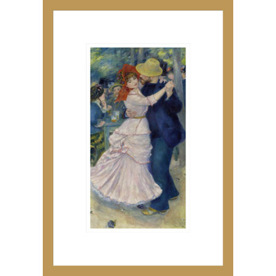 Danse à Bougival, Pierre-Auguste Renoir, impression giclée sur cadre