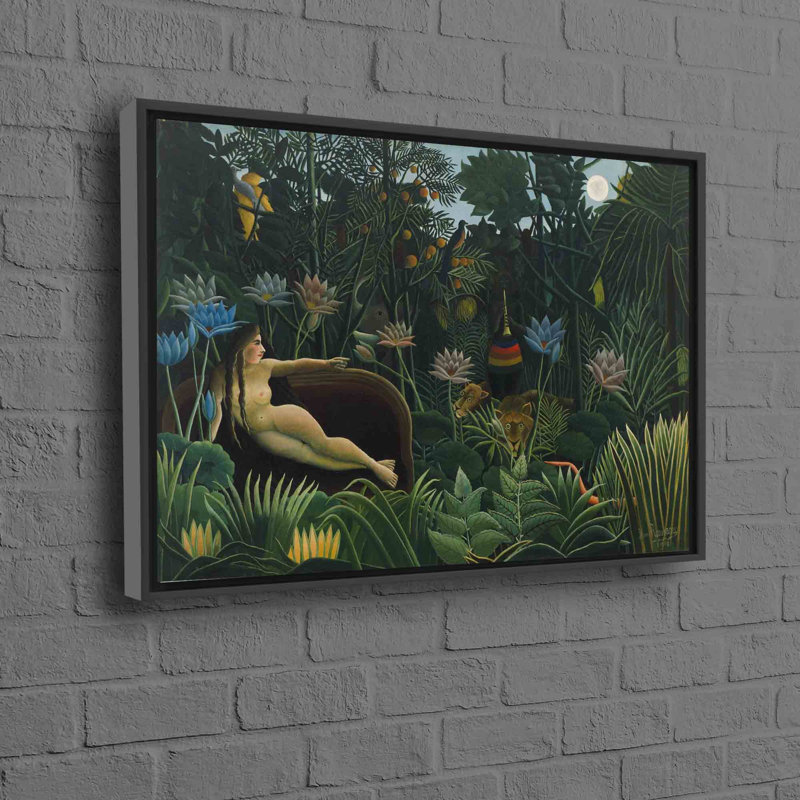 Print on Canvas, Framed Print without Mat, 20 cm H x 30 cm W, Black