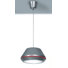 Spool Pendant in Titanium Gray with Optional Acrylic Ring Insert