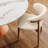 Jetta 5 - Piece Kitchen Dining Table Set Mid-Century Style Solid Wood Pedestal (1 Table 4 Chairs)-744817776