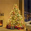 Arbre de Noël artificiel pré-éclairé avec 9 lumières DEL multicolores-1748681220