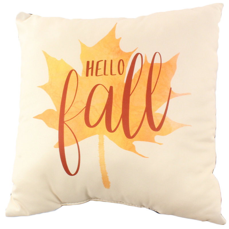Seasonal Pillows Reversible Throw Pillow