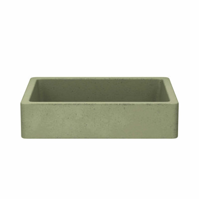 Nipomo Stone Handmade Rectangular Undermount Bathroom Sink