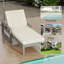 Chaise longue d'extérieur en acacia-633009458