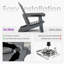 Fauteuil Adirondack d'extérieur mauve Hdpe-123326218