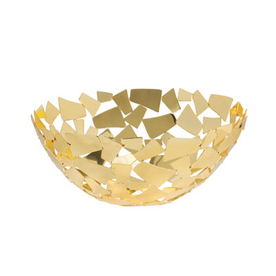 Mercer41 Talbot Stainless Steel Fruit Basket