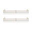 Ensemble de deux tablettes flottantes avec rampes-119045536