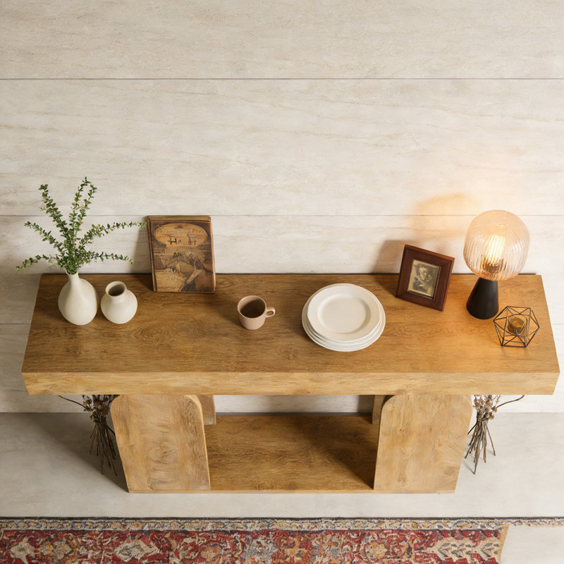 Canapé-lit Rustic Console, Marron clair