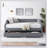 Daybed with Two Drawers Upholstered Sofa Bed