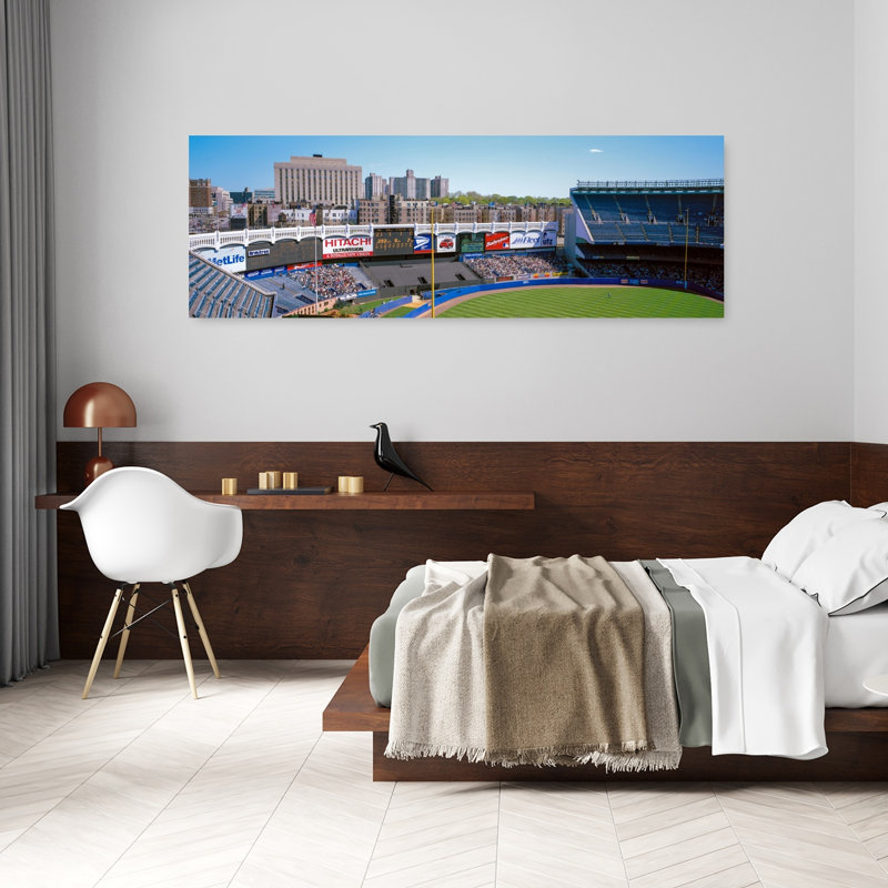 Yankee Stadium, Ny, États-Unis, art abstrait moderne, art mural urbain, H 20 po x l 60 po