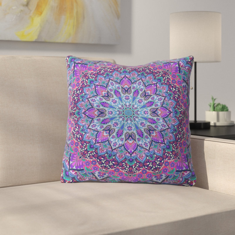 Square Pillow Cover & Insert, Pink, 18" x 18"