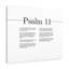 In the Lord I Put My Trust Psalm 11 1 Piece Wrapped Canvas Wall Art-1847764292