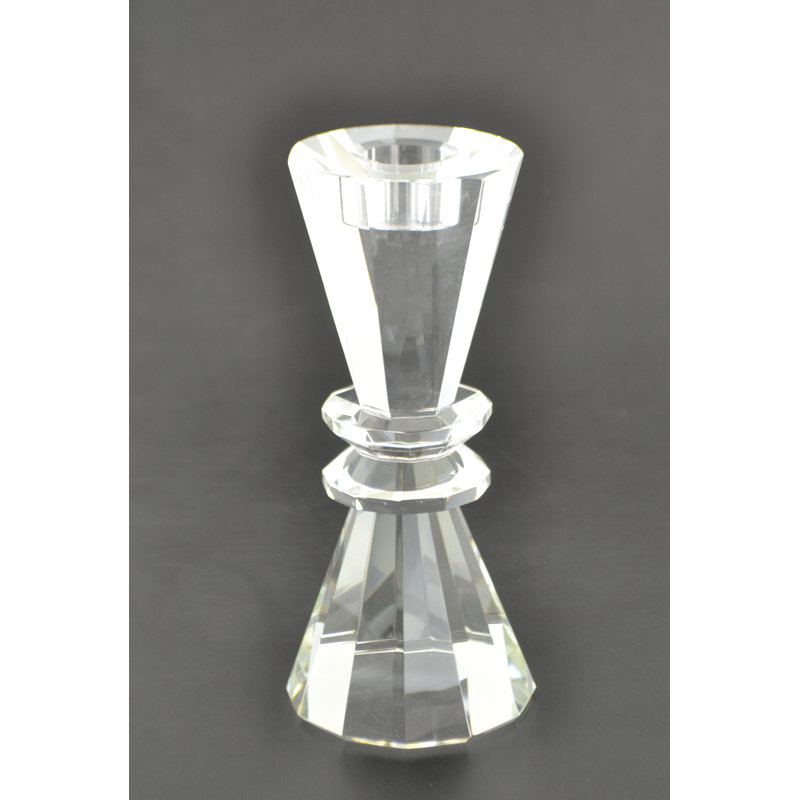 Bougeoir en cristal 6 po