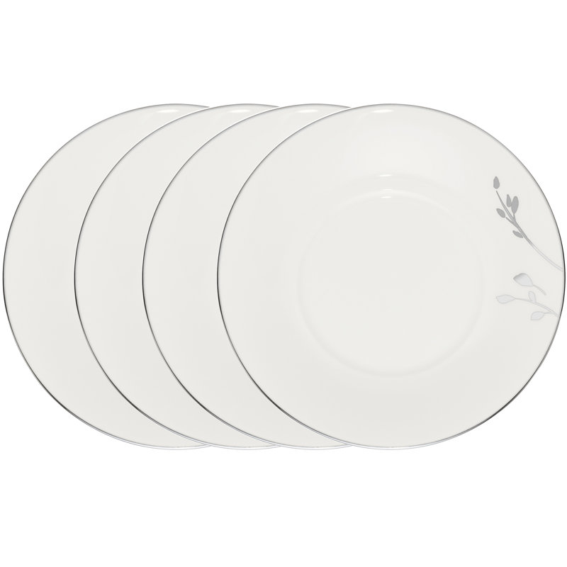 Ensemble de 4 soucoupes 6 "Noritake Birchwood