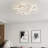 1-Dimmable white LED iron ceiling light