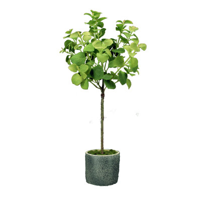 Arbre à menthe artificiel en pot