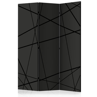 Mellville 172 cm H Solid Wood Folding Room Divider