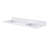 Andalo 61" Double Bathroom Vanity Top in Snow White with Sink