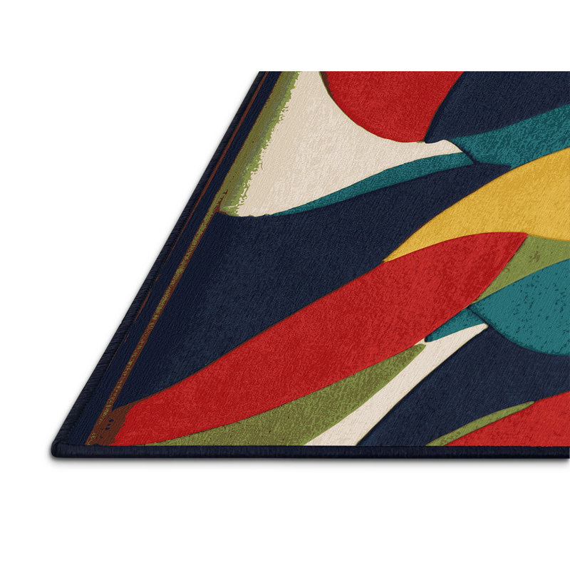 Snappy Wiggle Rug, Rectangle 3' x 5'