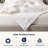 Delara Organic Merino Wool Duvet Insert - GOTS, OEKO-TEX & Woolmark Certified, 400TC Organic Cotton Shell, 500 GSM All-Season Warmth, Baffle Box Construction, Machine Washable - Twin-53545852