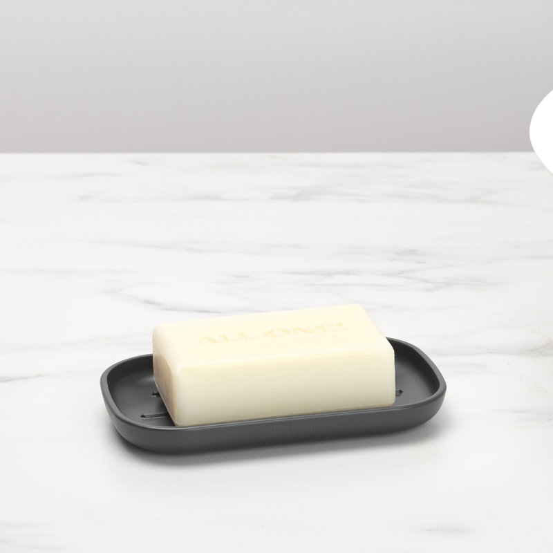 Porte-savon ReNew de Brabantia, Gris foncé