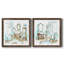 «Blue Opulence I», ensemble de 2 peintures sur toile encadrées-1373516594-1373516606