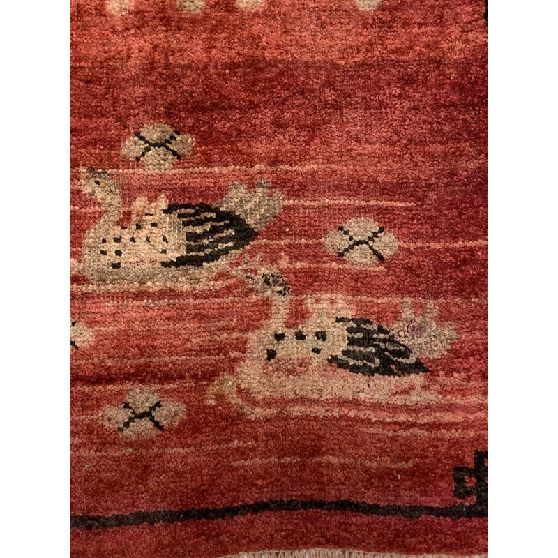 One-of-a-Kind Rectangle 2'7" X 4'7" Hand Knotted Area Rug