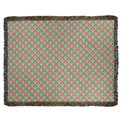 Couverture en coton tissé Katelyn Elizabeth
