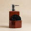 Ceramic Kitchen Caddy With Refillable Dish Soap Pump And Sponge Holder