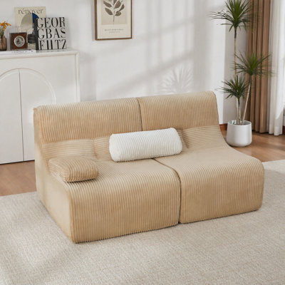 Canapé modulaire 63,7 po Modern