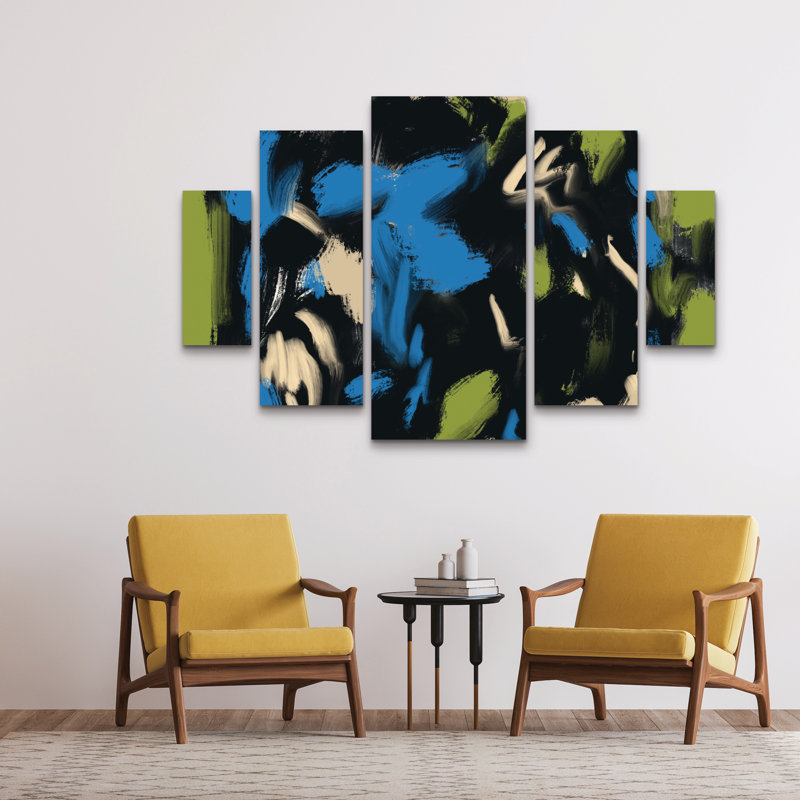 Ensemble de 5 panneaux d'art mural - Little Dean 