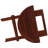 Magdy Round Teak Outdoor Folding Side Table