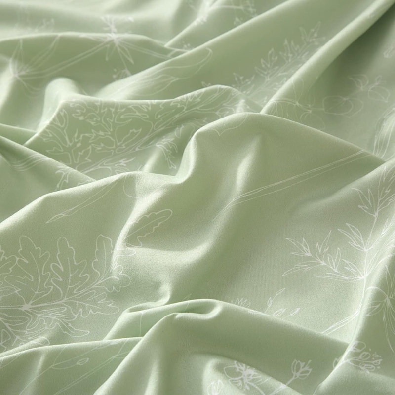 Hyprest Sheets, Soft Breathable Farmhouse Bed Sheet Sets, Deep Pocket Sheets, Queen Sheet Set, Black Floral