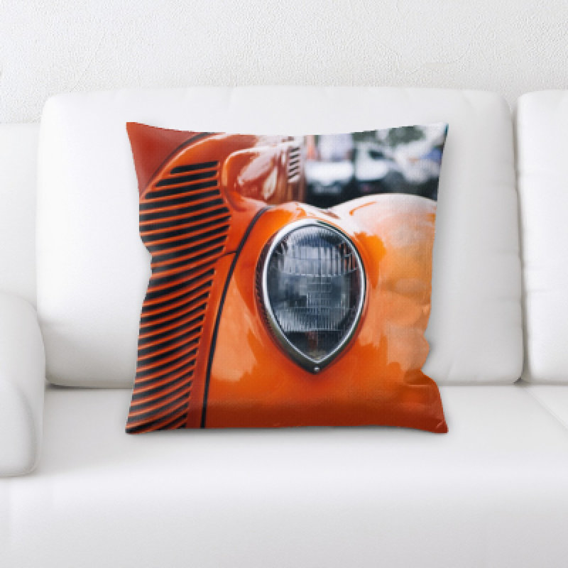 Microsuede Throw Pillow