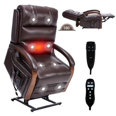Fauteuil inclinable électrique Power Leatheraire