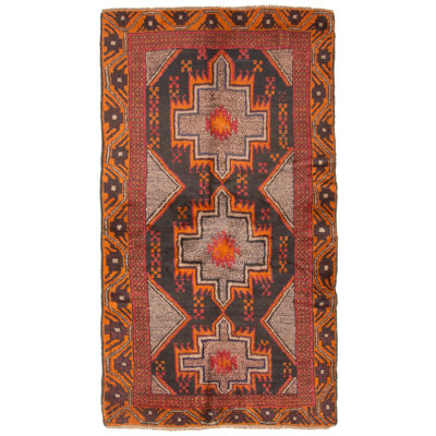 Whitford Black Rug 3'7" x 6'5"