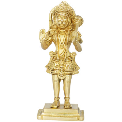 Figurine Mahavir Hanuman en laiton