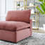 Chaise sans accoudoirs en velours rembourré Commix-1736480530